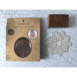 Babushka [make it] timber shape cross stitch kit