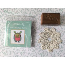 Mini Bouncy Bunny [make it] cross stitch kit