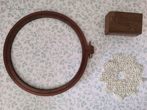 Nurge Embroidery hoop plastic 7"