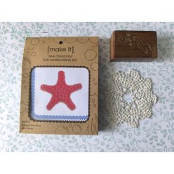 Sea Creatures [make it] felt embroidery kit